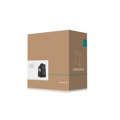 DeepCool CH360 DIGITAL Trn Micro-ATX Case - Sleek Black Design, Perfect for Your Build!
